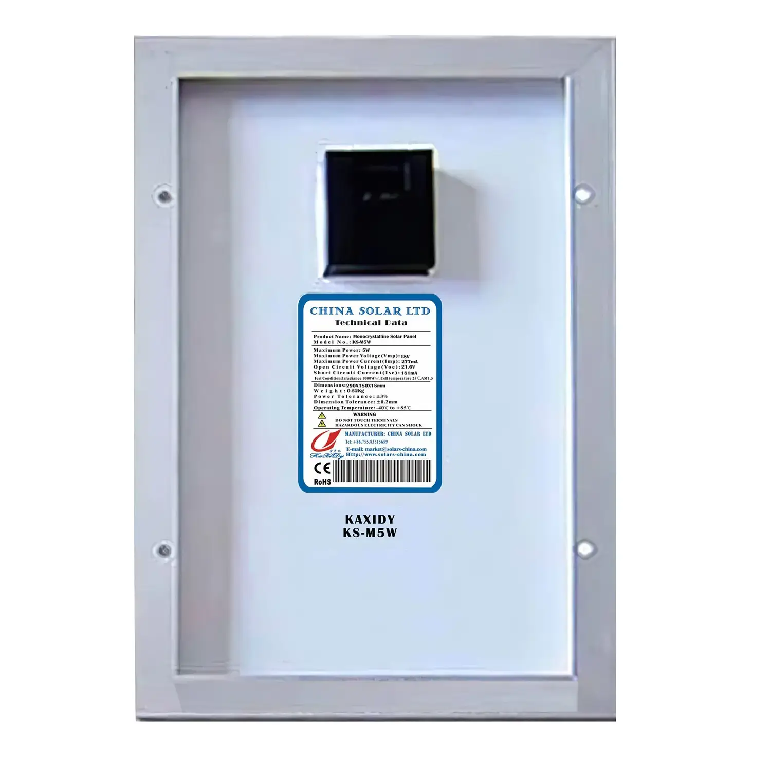 Fotovoltaikus Napelem 10W