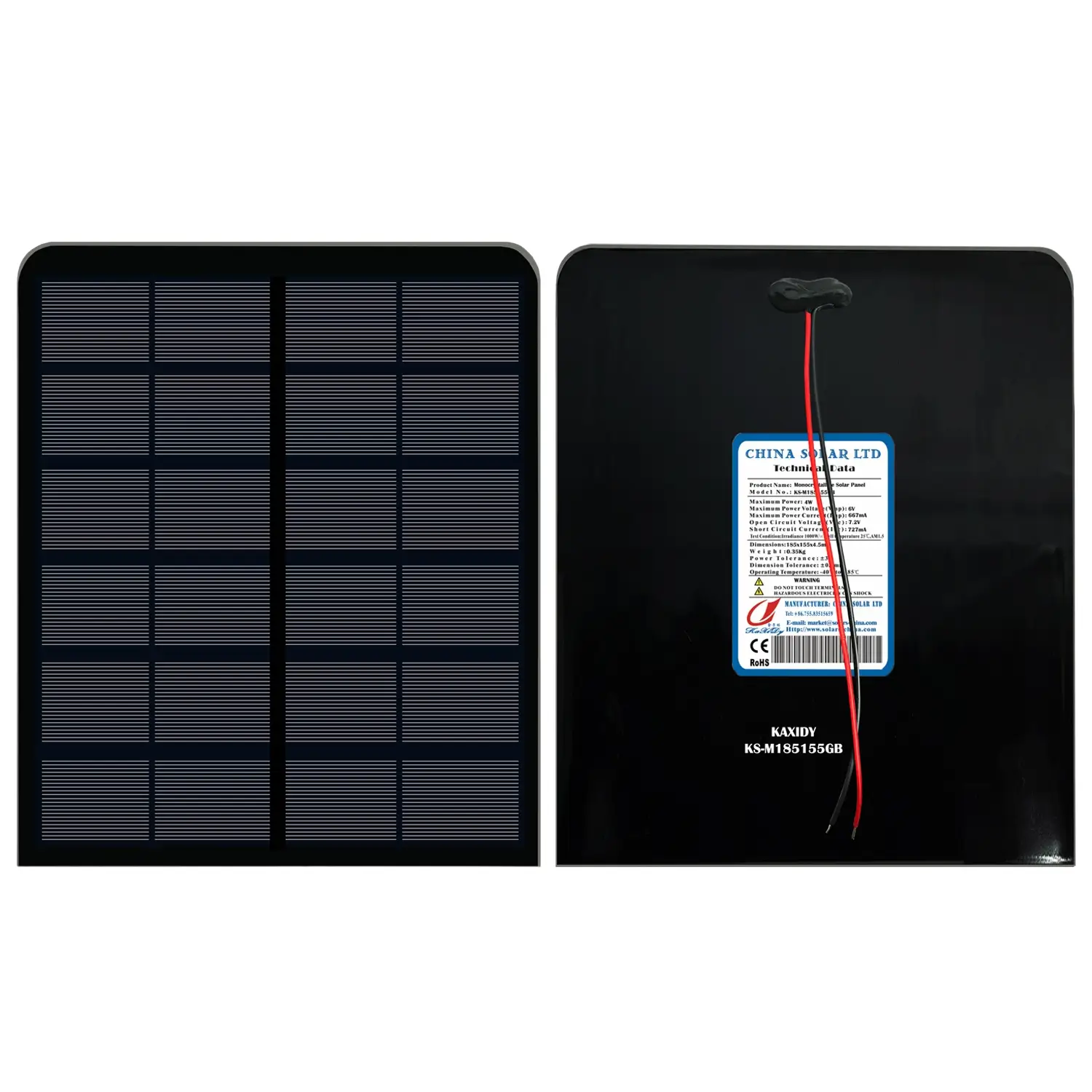 Fotovoltaikus Napelem 4W