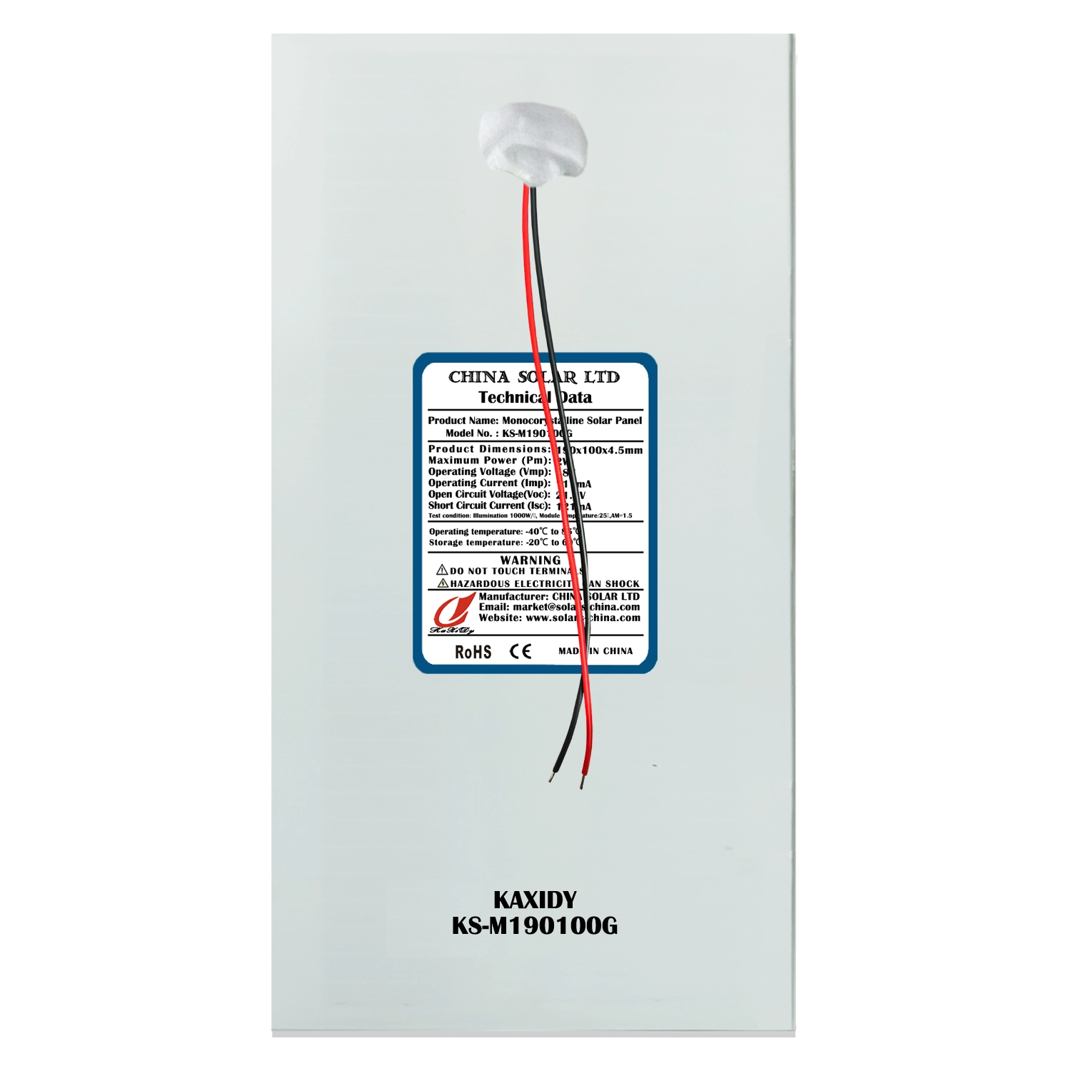2W Fotovoltaikus Napelem