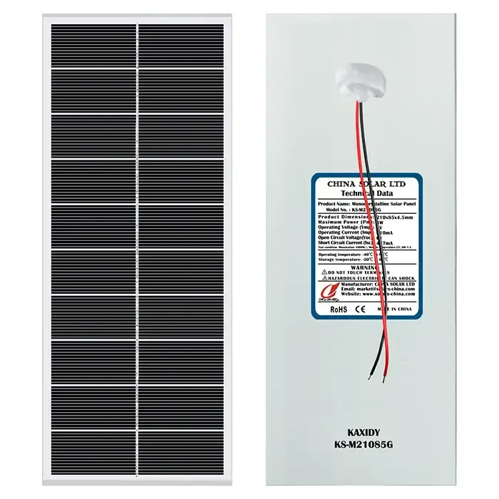 5V Fotovoltaikus Napelem