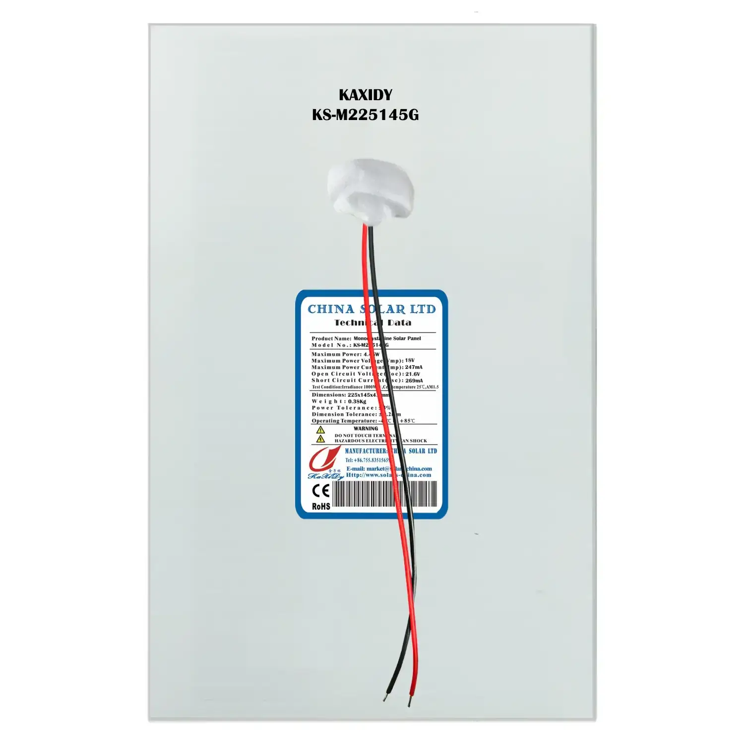 5W Fotovoltaikus Napelem