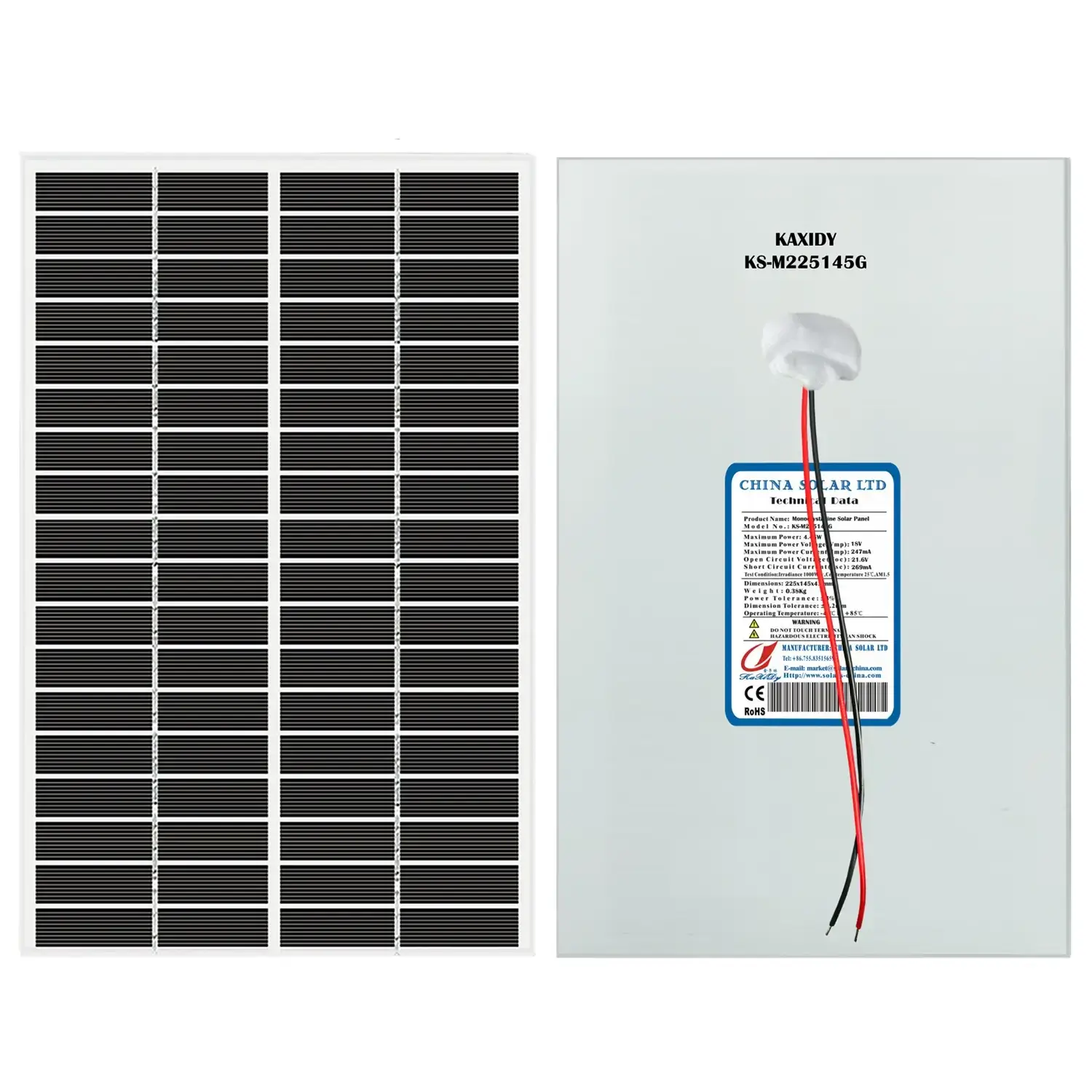 12V Fotovoltaikus Napelem