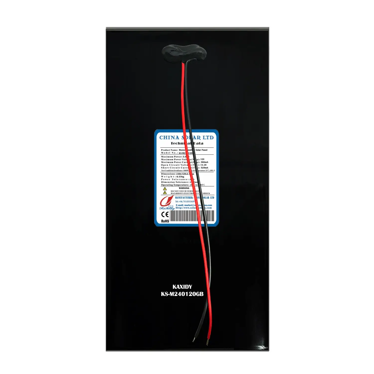 Fotovoltaikus Napelem 12V
