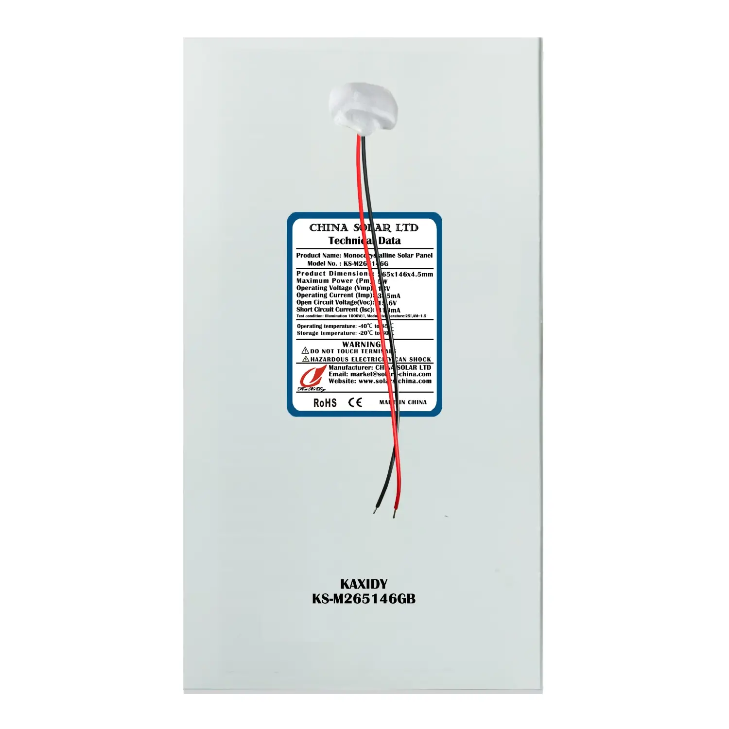  13V Fotovoltaikus Napelem