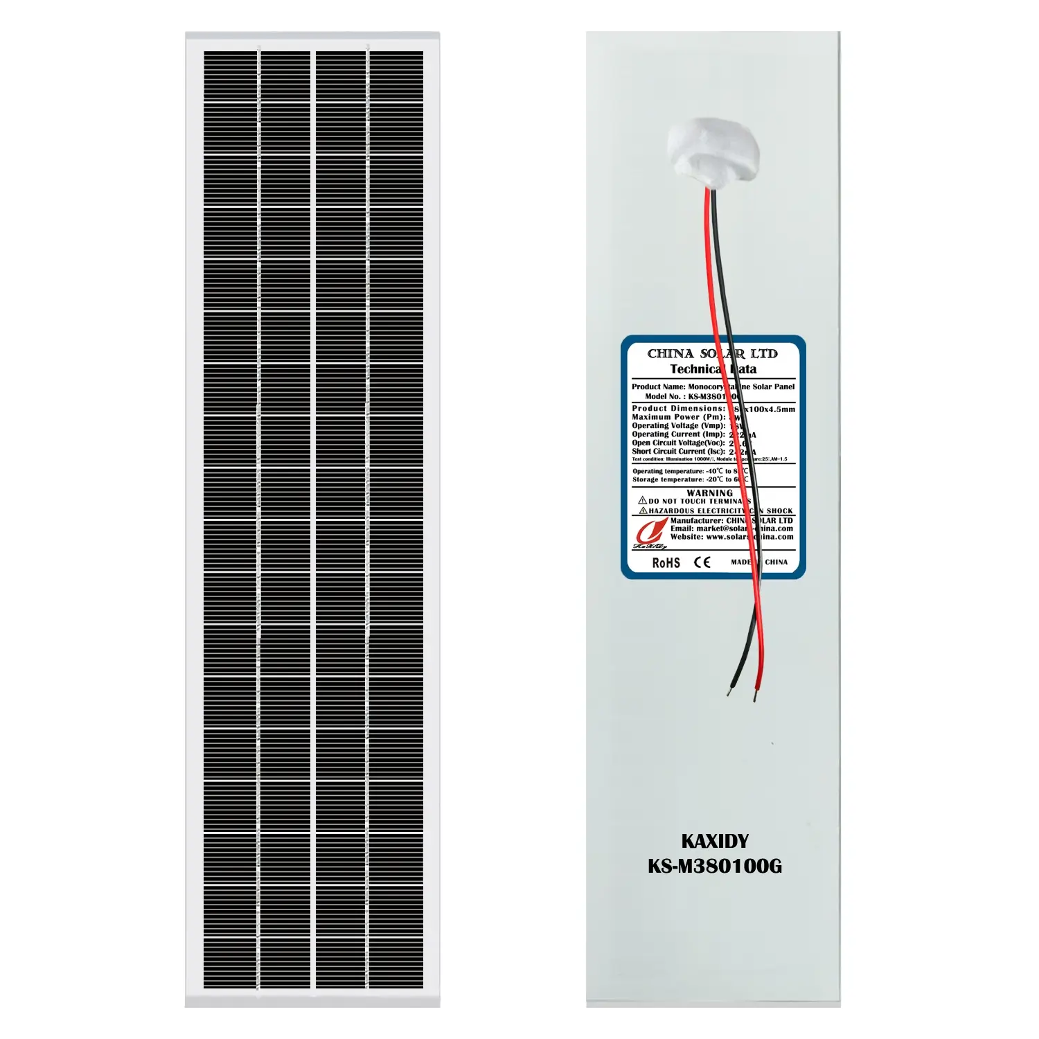 Fotovoltaikus Napelem 4W