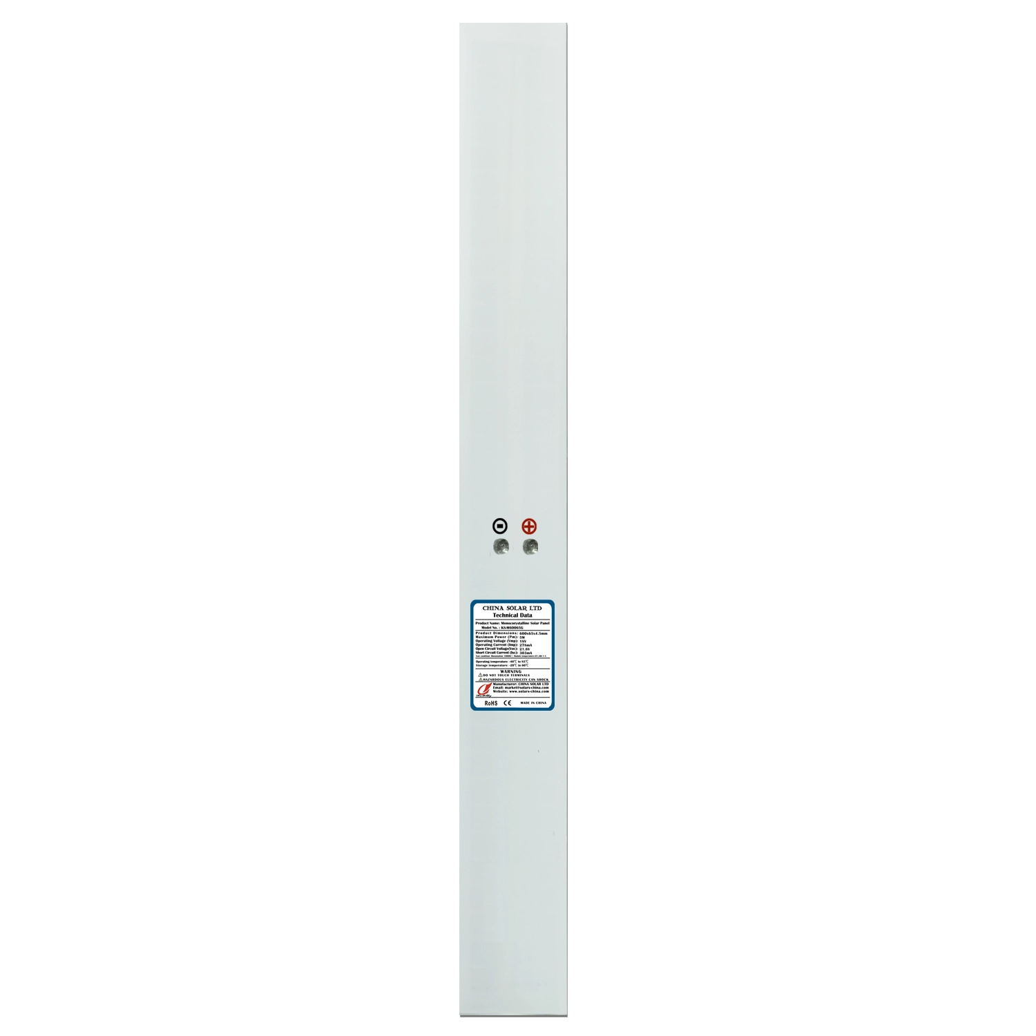5W 13V Fotovoltaikus Üveg Napelem
